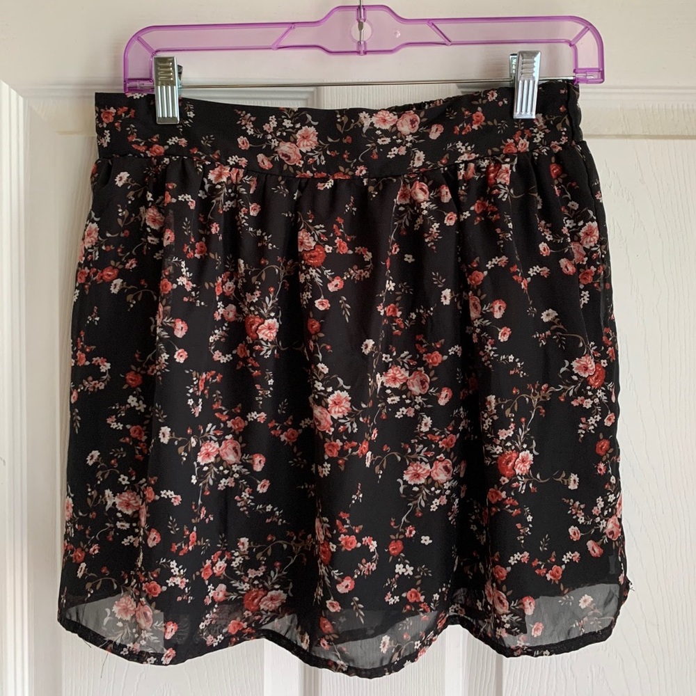Living Doll Mini Floral Skirt